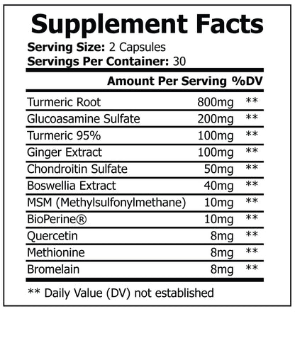 GoldenSupport - Turmeric + Ginger